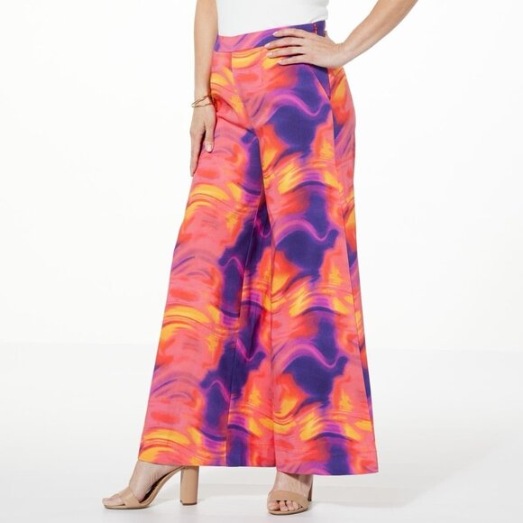 HFR x Megan Renee High Twist Stretch Twill Trouser Size S Beetroot Combo NEW‎ - Picture 1 of 5